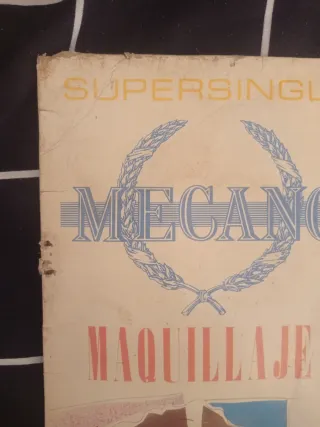 Disco Vinilo Supersingle Mecano - Maquillaje