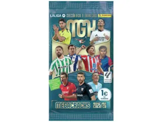 Lote 10 Sobres MegaCracks La Liga 2025/2026