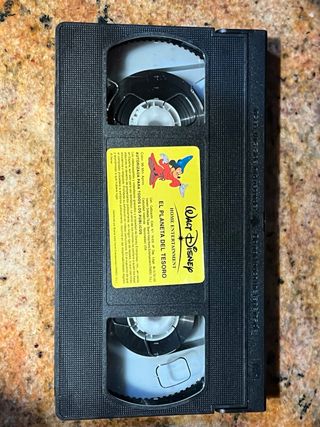 El Planeta del Tesoro VHS Disney Clásicos