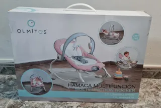 Hamaca para bebé Olmitos rosa