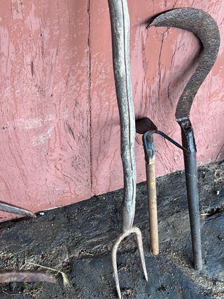 Conjunto 9 Herramientas Antiguas