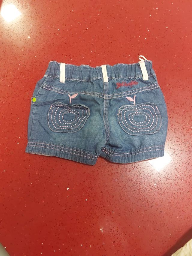 Pantalones cortos vaqueros 86 cm