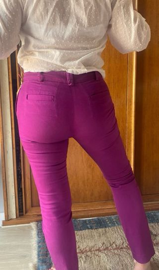 Pantalones pitillo buganvilla Cortefiel