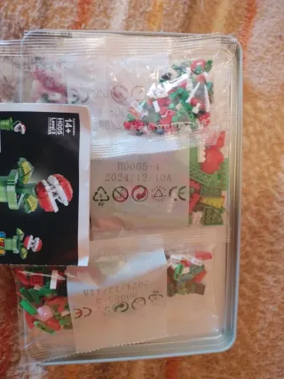 Piezas de construcción Super Mario Planta Piraña