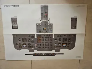 Dos Póster British Aerospace 146 Cockpit