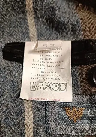 Parka Pana Caramelo T.52 Marrón Piel