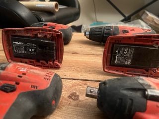 4 Hilti 1 Atornilladorde y 3 Impacto