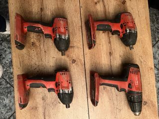 4 Hilti 1 Atornilladorde y 3 Impacto