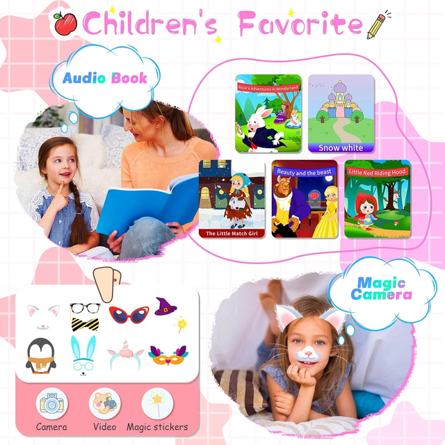 Reloj Inteligente Niños Smartwatch Rosa