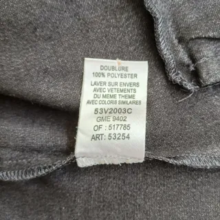 Casaco Christine Laure Castanho Tamanho XL