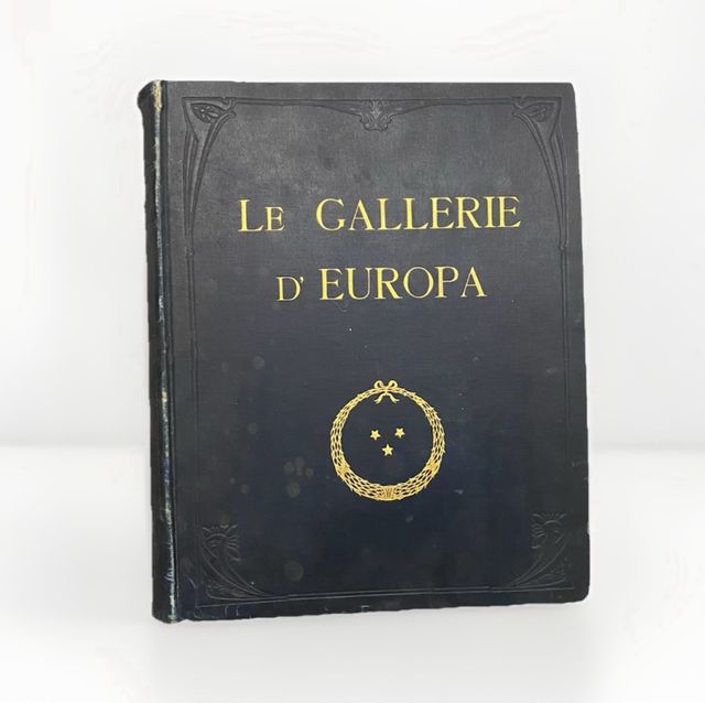 Libro antico Le Gallerie d'Europa 1890-1910