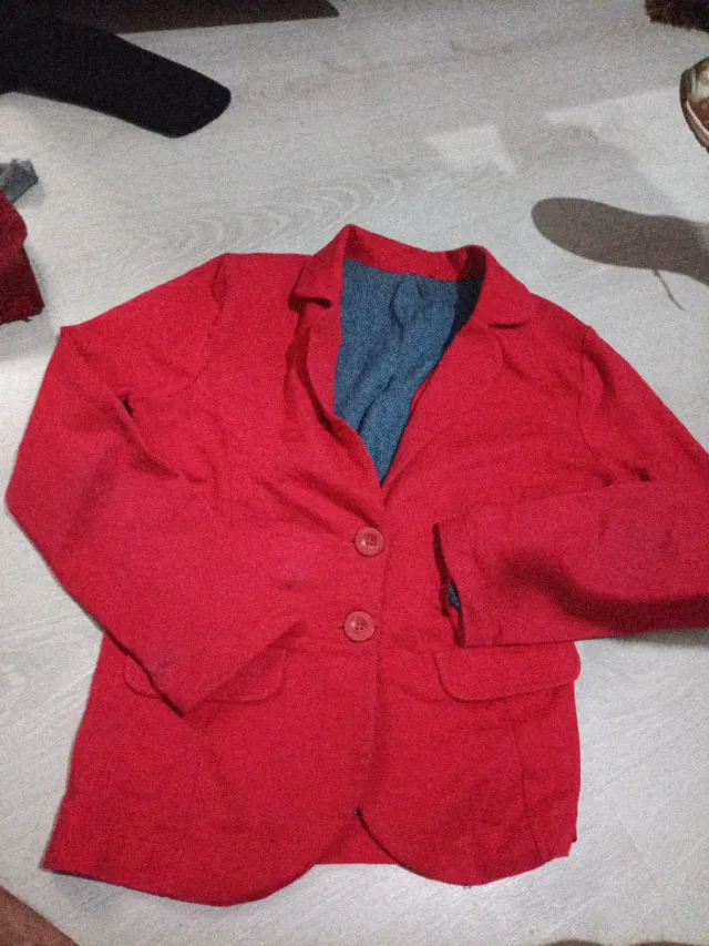 Blazer rojo talla M