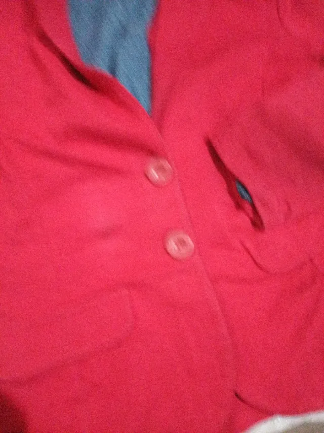 Blazer rojo talla M