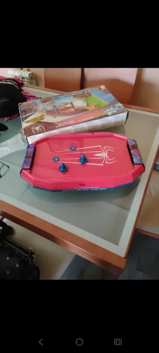 Juego de Hockey de Mesa Spiderman