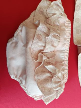 Conjunto niña 3/6 meses vestido y braguita Miranda
