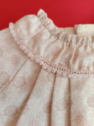 Conjunto niña 3/6 meses vestido y braguita Miranda