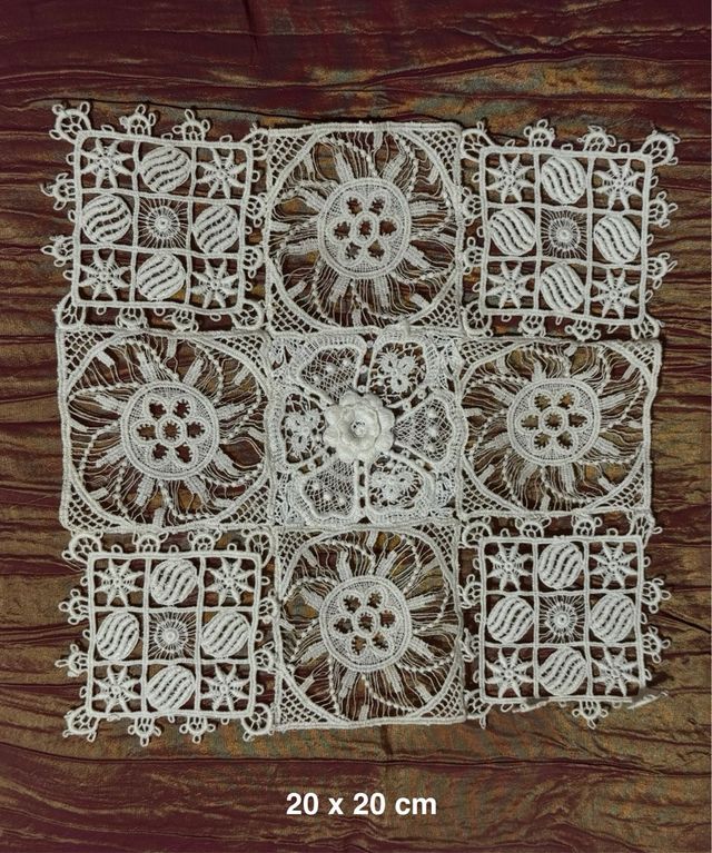 Pañuelo antiguo de encaje