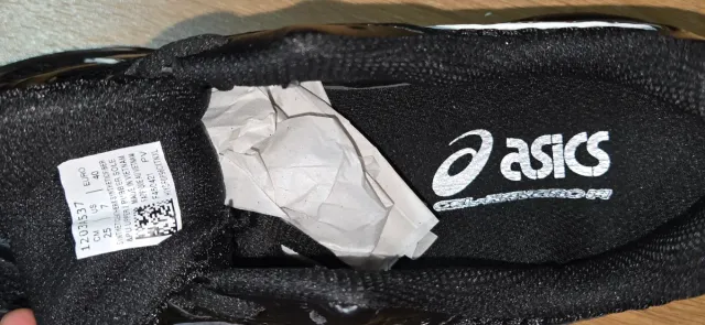 Asics Gel-1130 Negras Talla 40 con caja