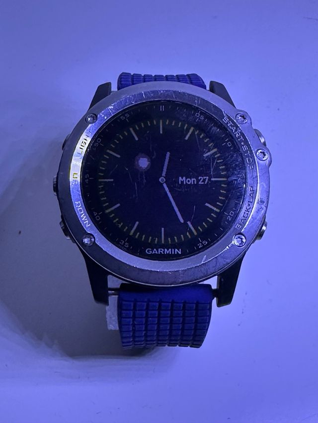 Garmin Fenix 3 HR Smartwatch Azul/Plata