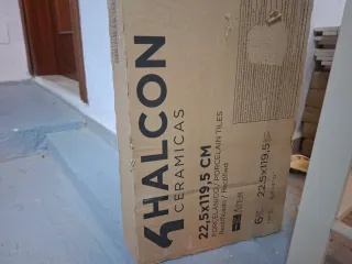 Suelo porcelánico imitación madera