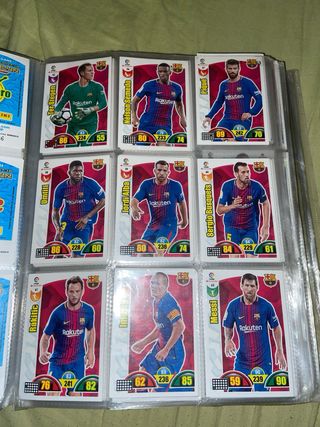 Álbum de cromos fútbol Panini 2017-18