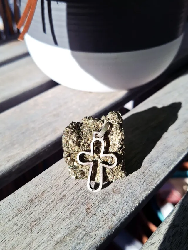 Colgante Cruz Plata