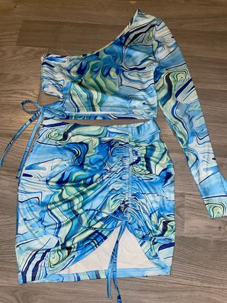 Conjunto Marble Azul