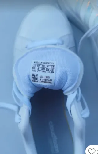 Adidas Scarpe Bianche Multicolore