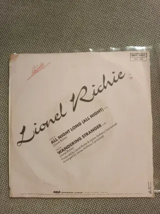 Lionel Richie lote 2 singles vinilo