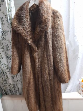 Abrigo de lomos de zorro a medida