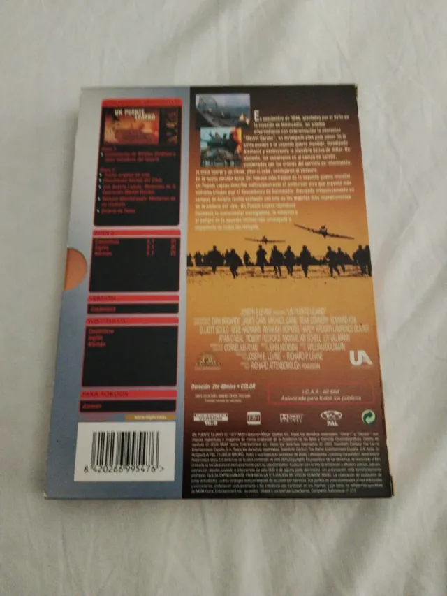 Un Puente Lejano DVD Edición Especial