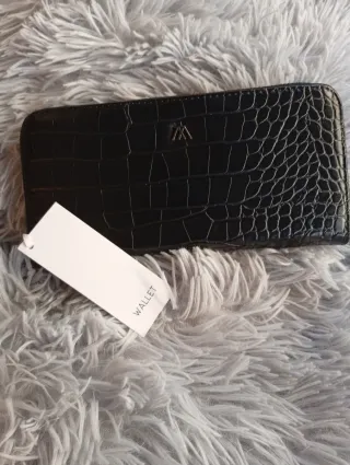 Billetero tarjetero negro