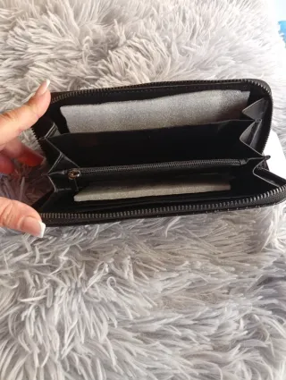 Billetero tarjetero negro