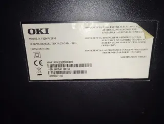 Televisor OKI Negro con TDT. Integrado