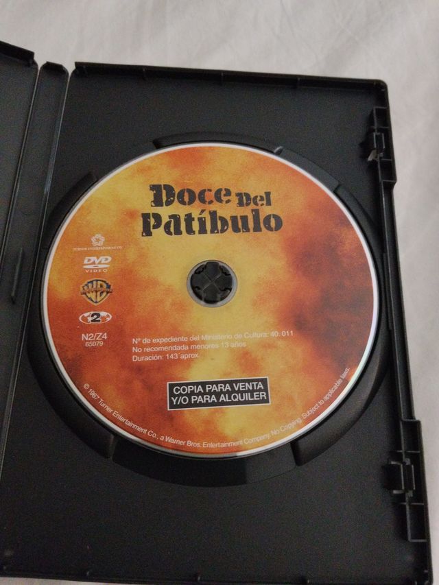 DVD Doce del Patíbulo