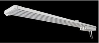 Riel cortina veneciana 340cm 5 hojas