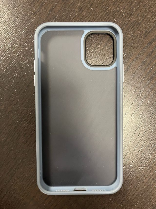 Funda iPhone 11 Jetech Semitransparente Azul