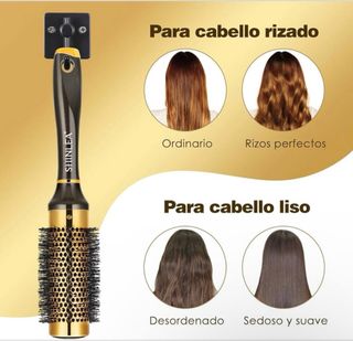 Cepillo SHINLEA 33mm rizos, volumen y brillo