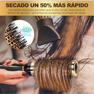 Cepillo SHINLEA 33mm rizos, volumen y brillo