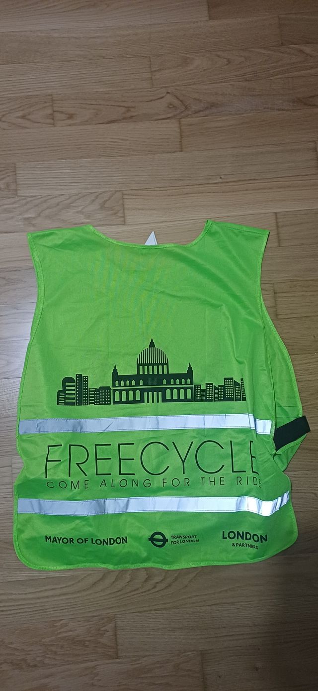 Gilet Prudential Ride London Giallo Taglia L