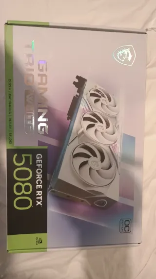 MSI GeForce RTX 5080 16G GAMING TRIO OC WHITE
