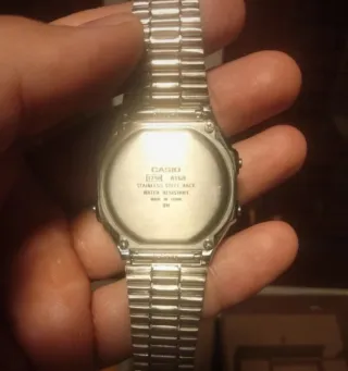 Casio A168 Plata Digital