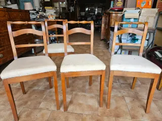 Set 4 Sedie Ciliegio Antiche