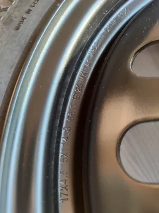 RUOTINO DI SCORTA 5X114.3 R17 NUOVO!!!