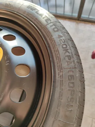 RUOTINO DI SCORTA 5X114.3 R17 NUOVO!!!
