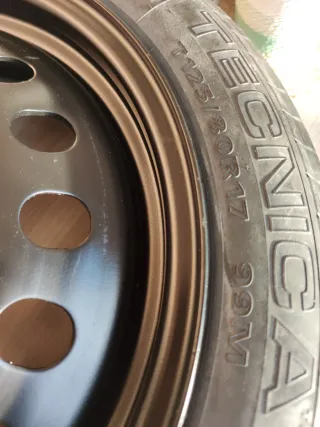 RUOTINO DI SCORTA 5X114.3 R17 NUOVO!!!