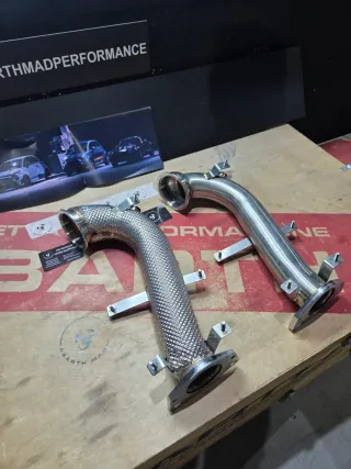 Abarth Alfa Downpipe IHI/Garret 1446 Anticalórica