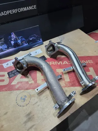 Abarth Alfa Downpipe IHI/Garret 1446 Anticalórica