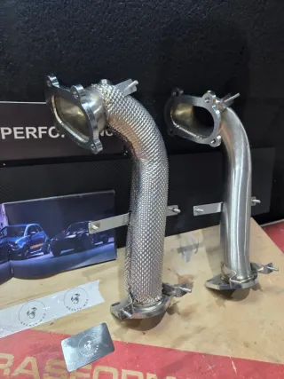 Abarth Alfa Downpipe IHI/Garret 1446 Anticalórica