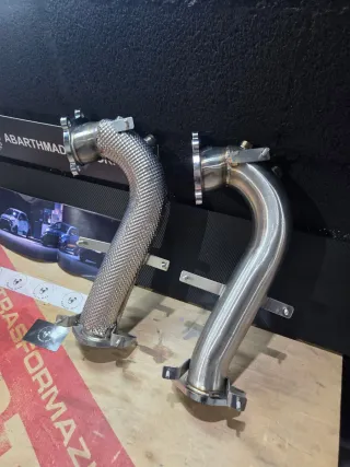 Abarth Alfa Downpipe IHI/Garret 1446 Anticalórica